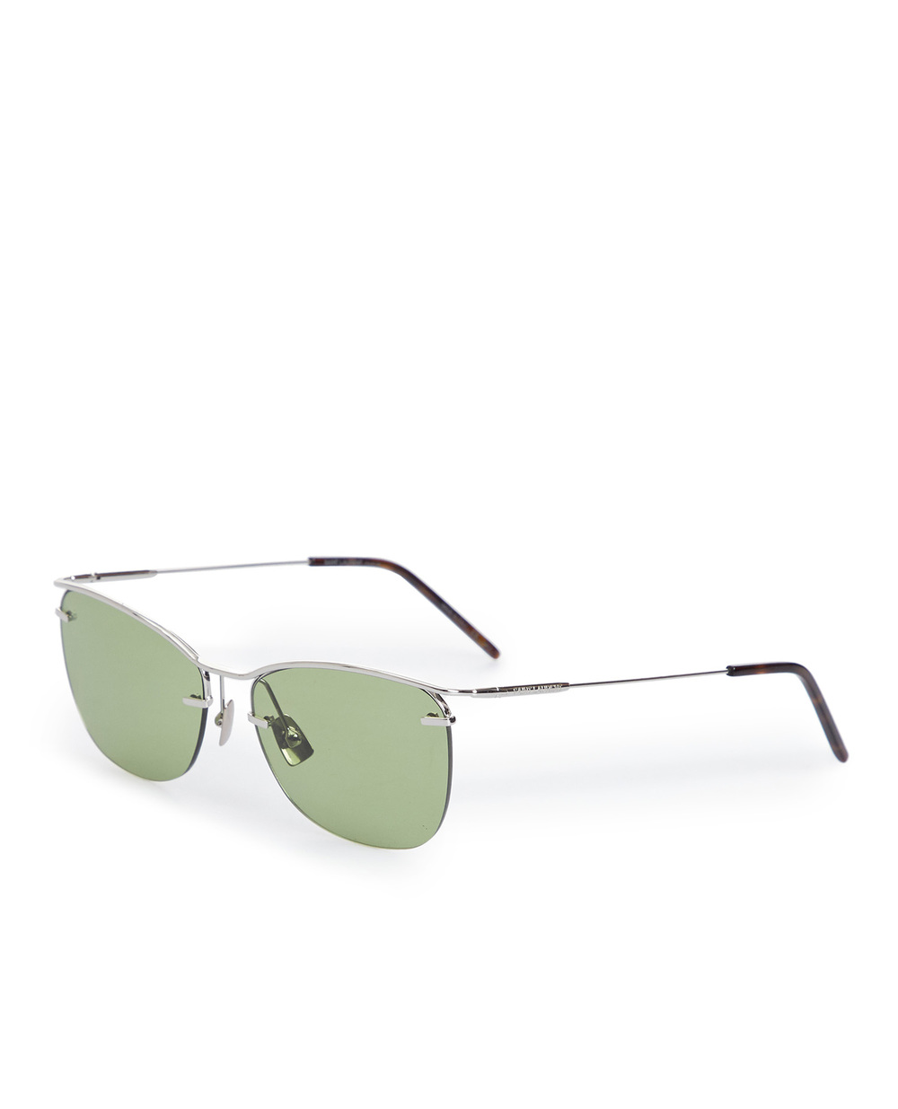 Сонцезахисні окуляри Saint Laurent SL 464-005, срібний колір • Купити в інтернет-магазині Kameron