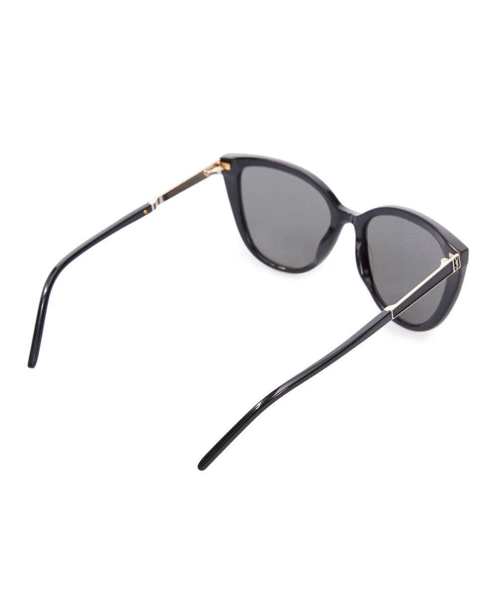 Сонцезахисні окуляри Saint Laurent SL M70-002, чорний колір • Купити в інтернет-магазині Kameron