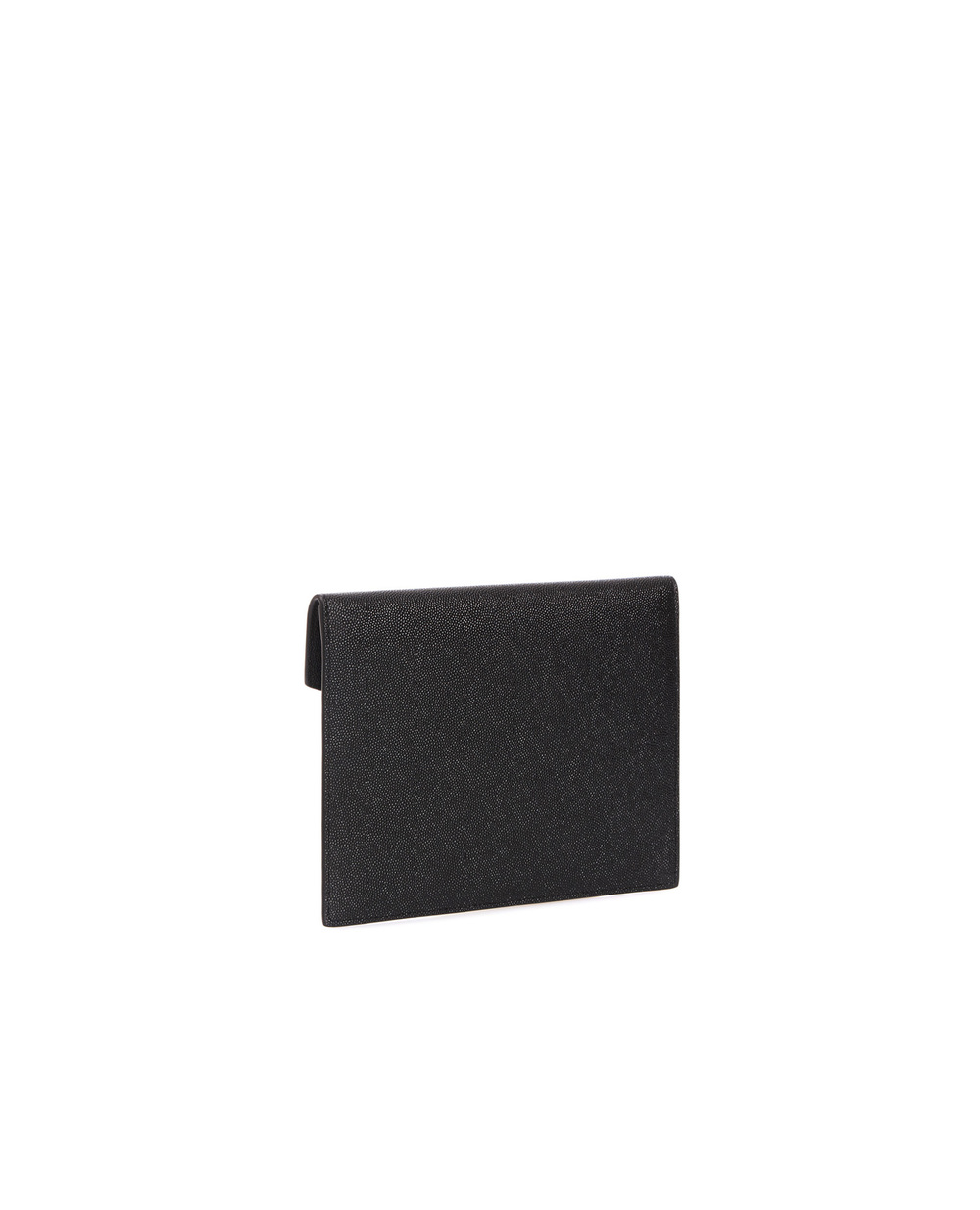 Шкіряний клатч Monogram Saint Laurent 565733-1GF0J, чорний колір • Купити в інтернет-магазині Kameron
