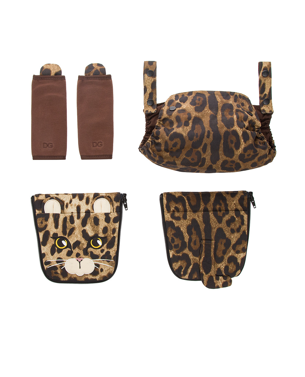 Рюкзак для перенесення дітей MiaMily Dolce&Gabbana Kids LCJA07-G7QTX, чорний колір • Купити в інтернет-магазині Kameron