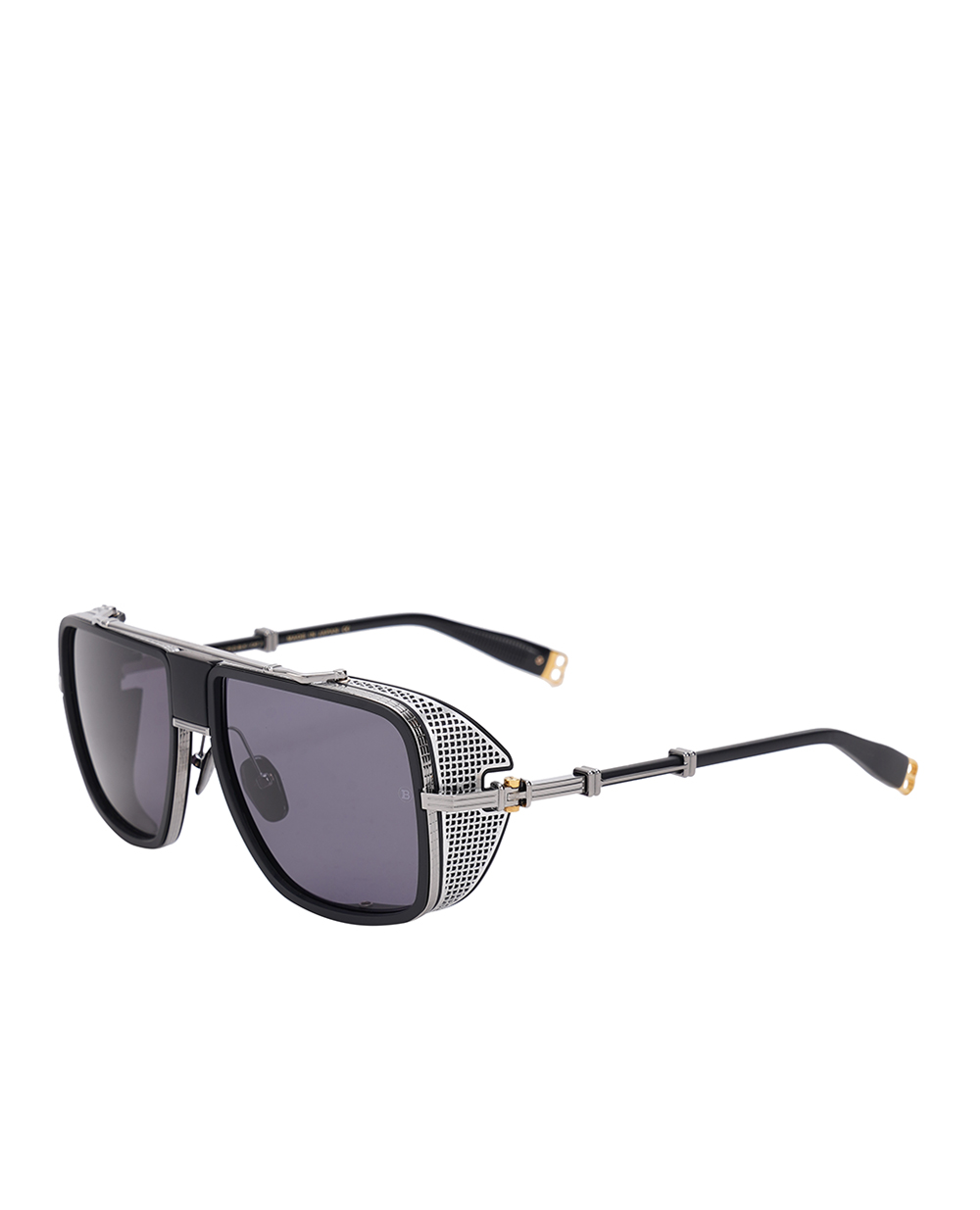 Солнцезащитные очки O.R. Balmain BPS-104B-59, черный цвет • Купить в интернет-магазине Kameron