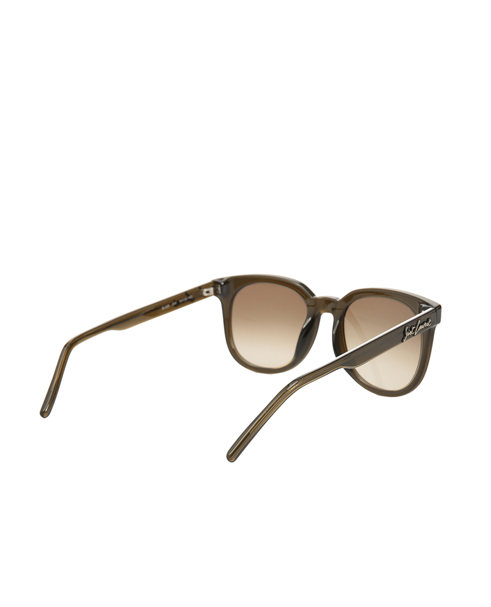 Солнцезащитные очки Saint Laurent 635973-Y9901, оливковый цвет • Купить в интернет-магазине Kameron