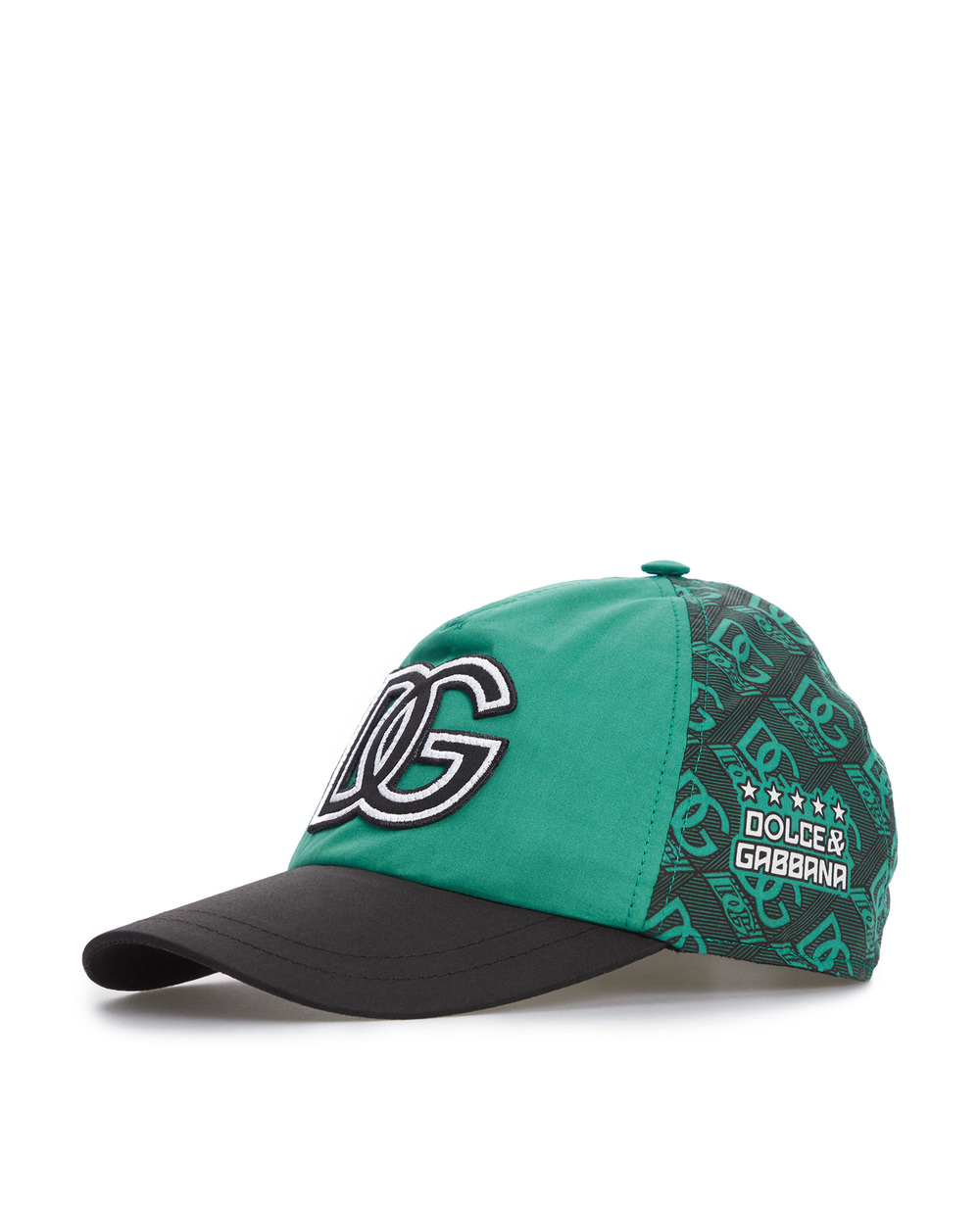 Дитяча кепка Dolce&Gabbana Kids LB4H80-G7H0J, зелений колір • Купити в інтернет-магазині Kameron