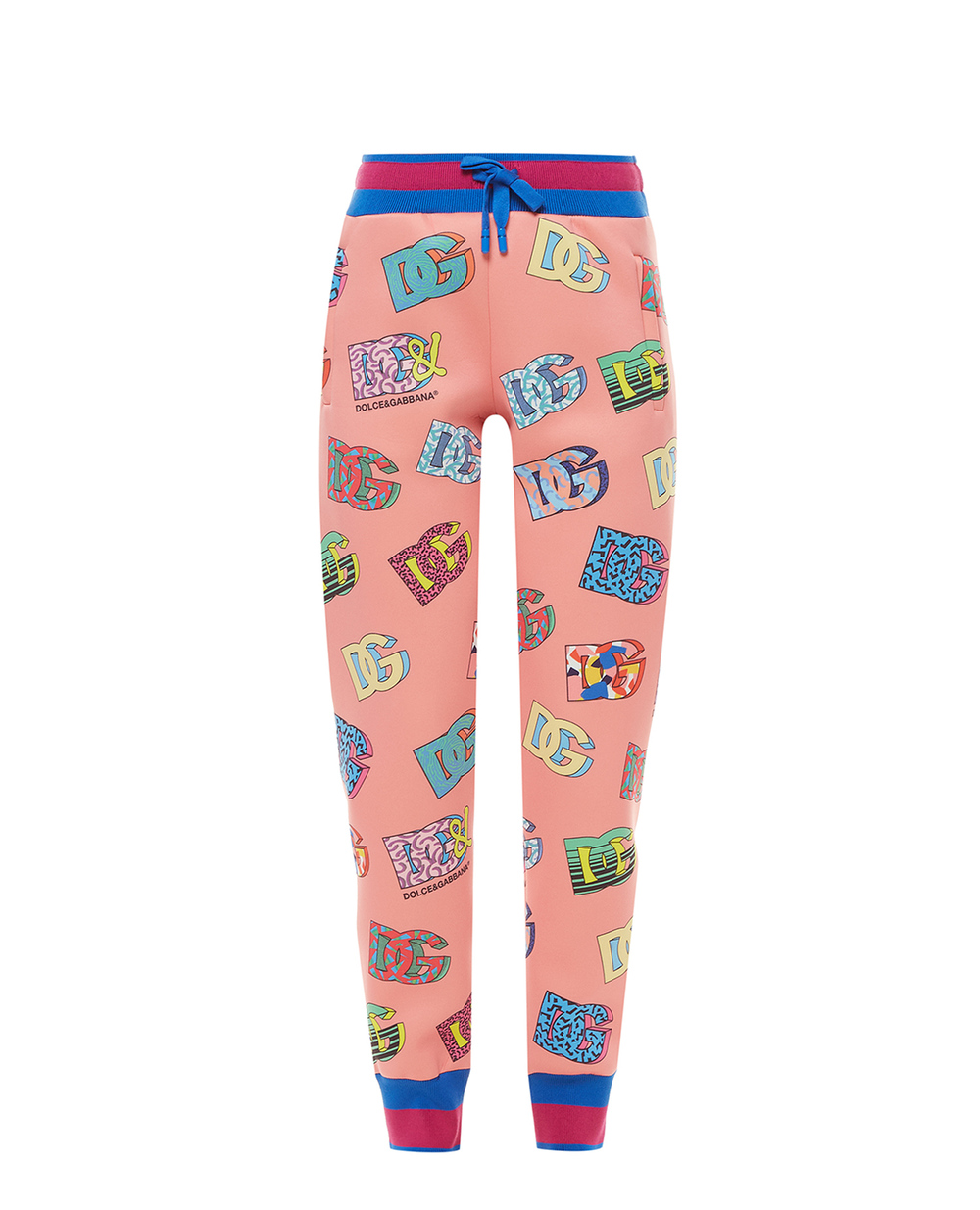 Спортивные брюки Dolce&Gabbana FTCE6T-HSM8P, розовый цвет • Купить в интернет-магазине Kameron