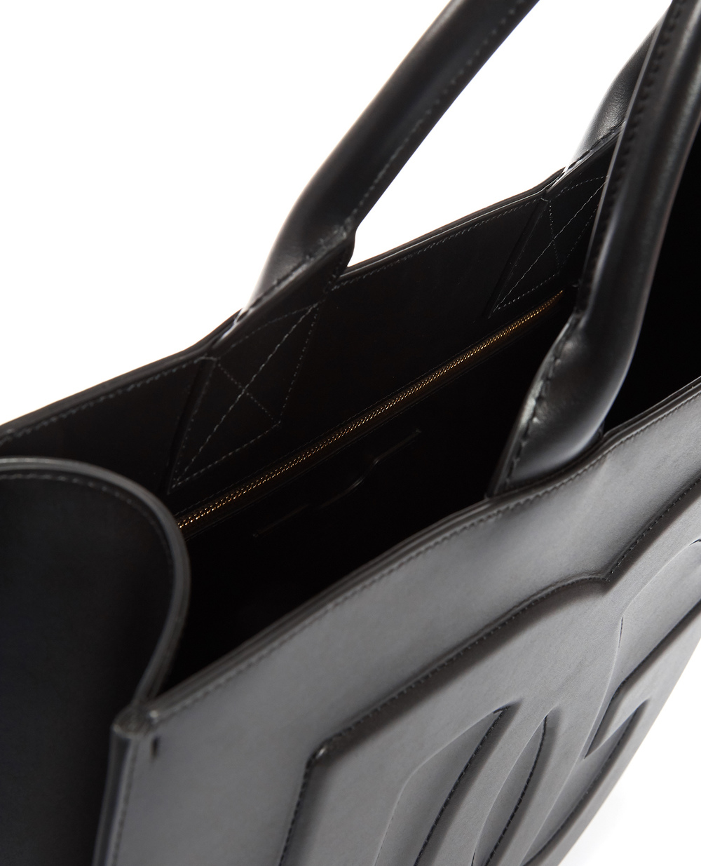 Шкіряна сумка DG Daily Dolce&Gabbana BB7022-AQ269, чорний колір • Купити в інтернет-магазині Kameron