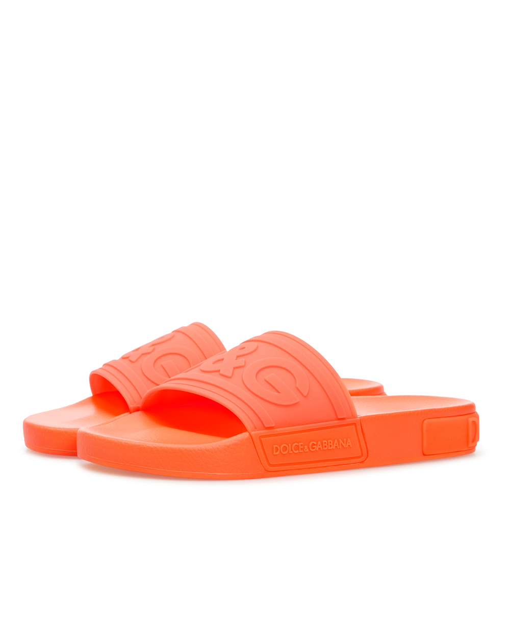 Слайдеры Dolce&Gabbana CW0141-AX756, оранжевый цвет • Купить в интернет-магазине Kameron