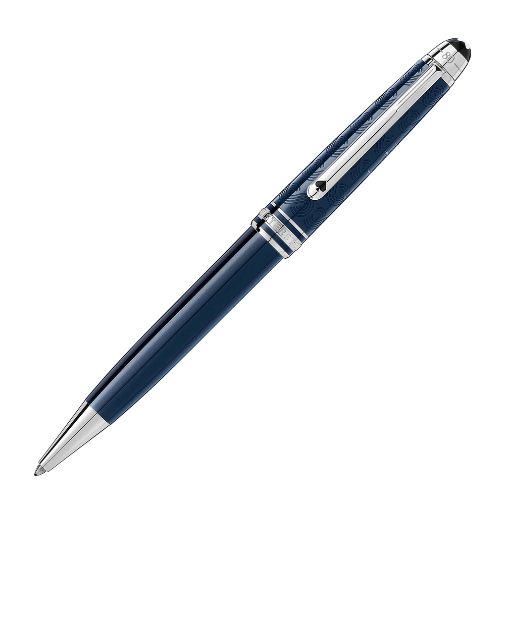 Шариковая ручка Meisterstück Around the World in 80 Days Montblanc 126347, синий цвет • Купить в интернет-магазине Kameron