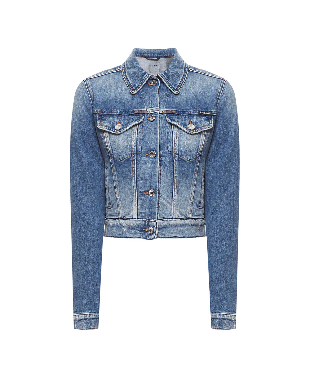 Джинсовая куртка Dolce&Gabbana F9I46D-G8EZ8, синий цвет • Купить в интернет-магазине Kameron