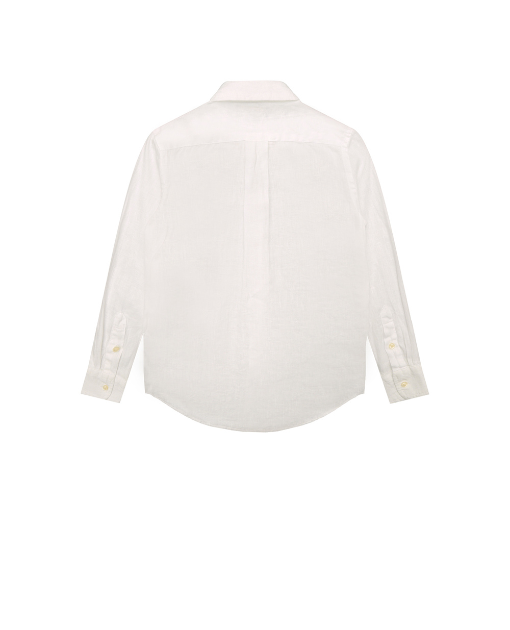 Дитяча лляна сорочка Polo Ralph Lauren Kids 322865270005, білий колір • Купити в інтернет-магазині Kameron