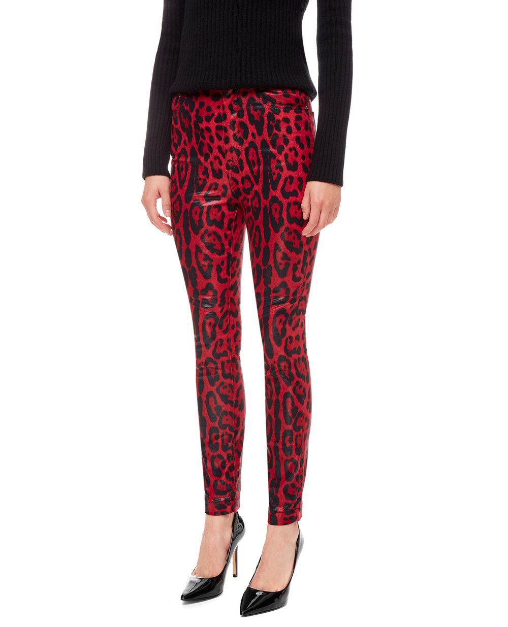Джинсы Dolce&Gabbana FTCAHD-FSFLB, красный цвет • Купить в интернет-магазине Kameron