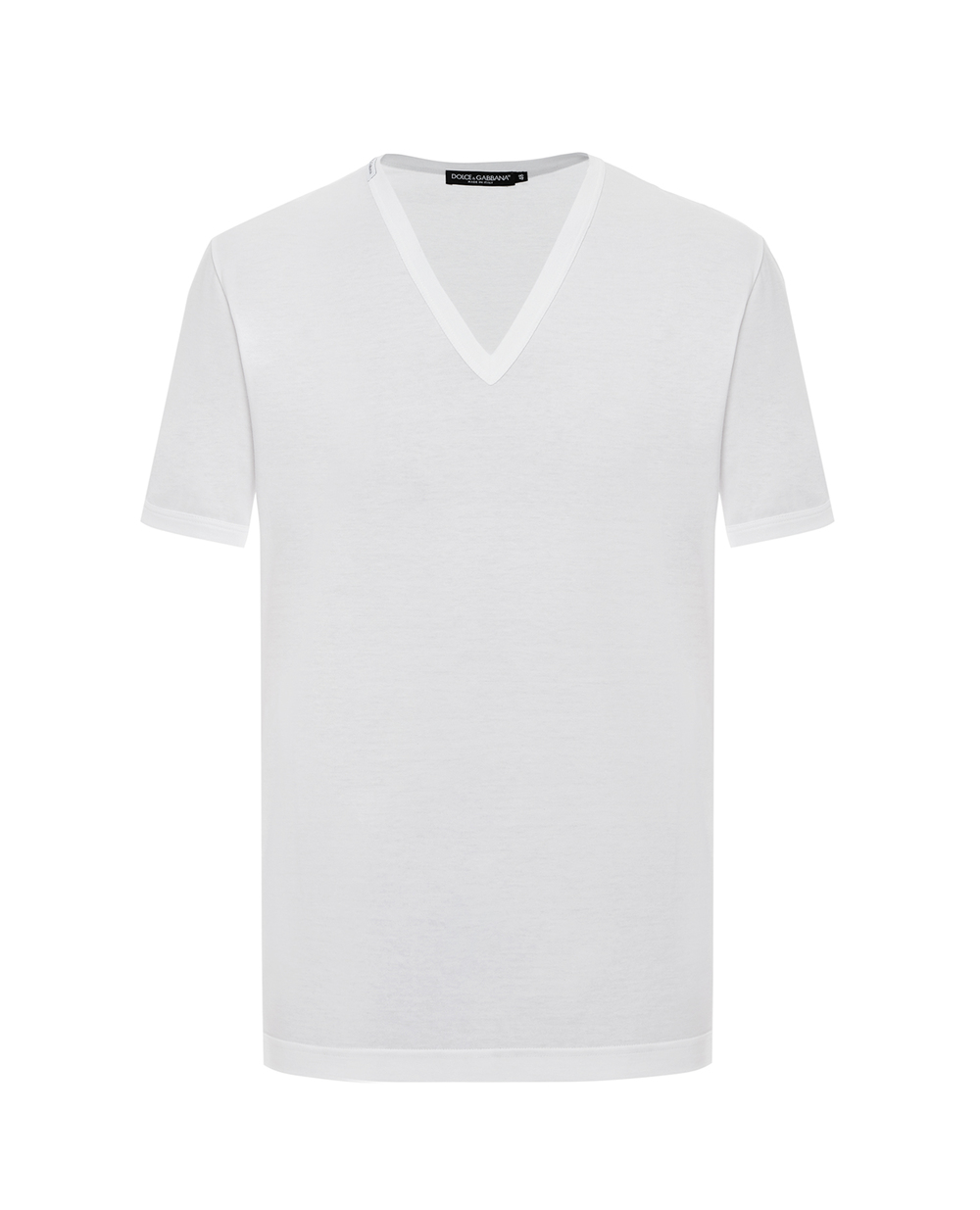 Футболка Dolce&Gabbana G8HA0T-FU7EQ, белый цвет • Купить в интернет-магазине Kameron