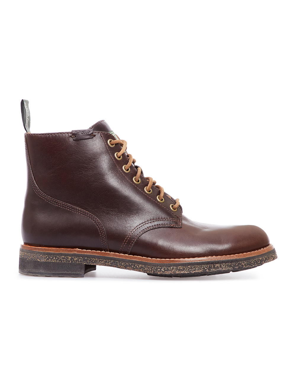 Кожаные ботинки Polo Ralph Lauren 812764284001, коричневый цвет • Купить в интернет-магазине Kameron