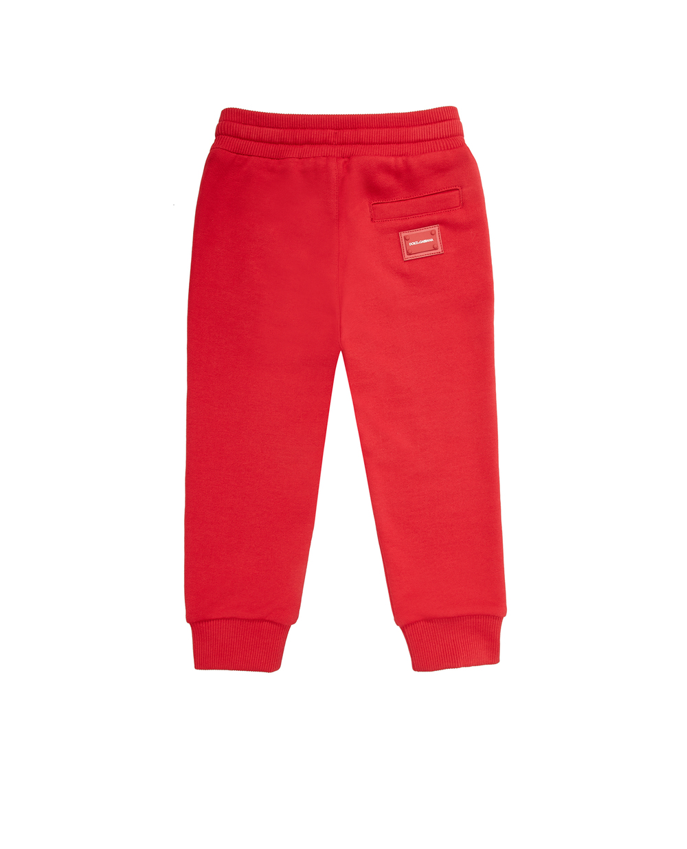 Детские спортивные брюки Dolce&Gabbana Kids L4JPT0-G7OLJ-S-, красный цвет • Купить в интернет-магазине Kameron