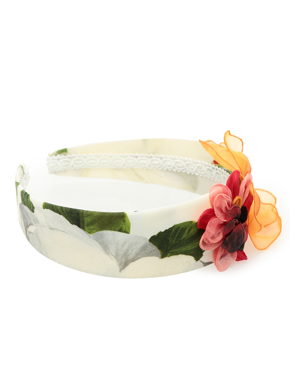 Обруч Dolce&Gabbana LB3L50-HS5F9, белый цвет • Купить в интернет-магазине Kameron