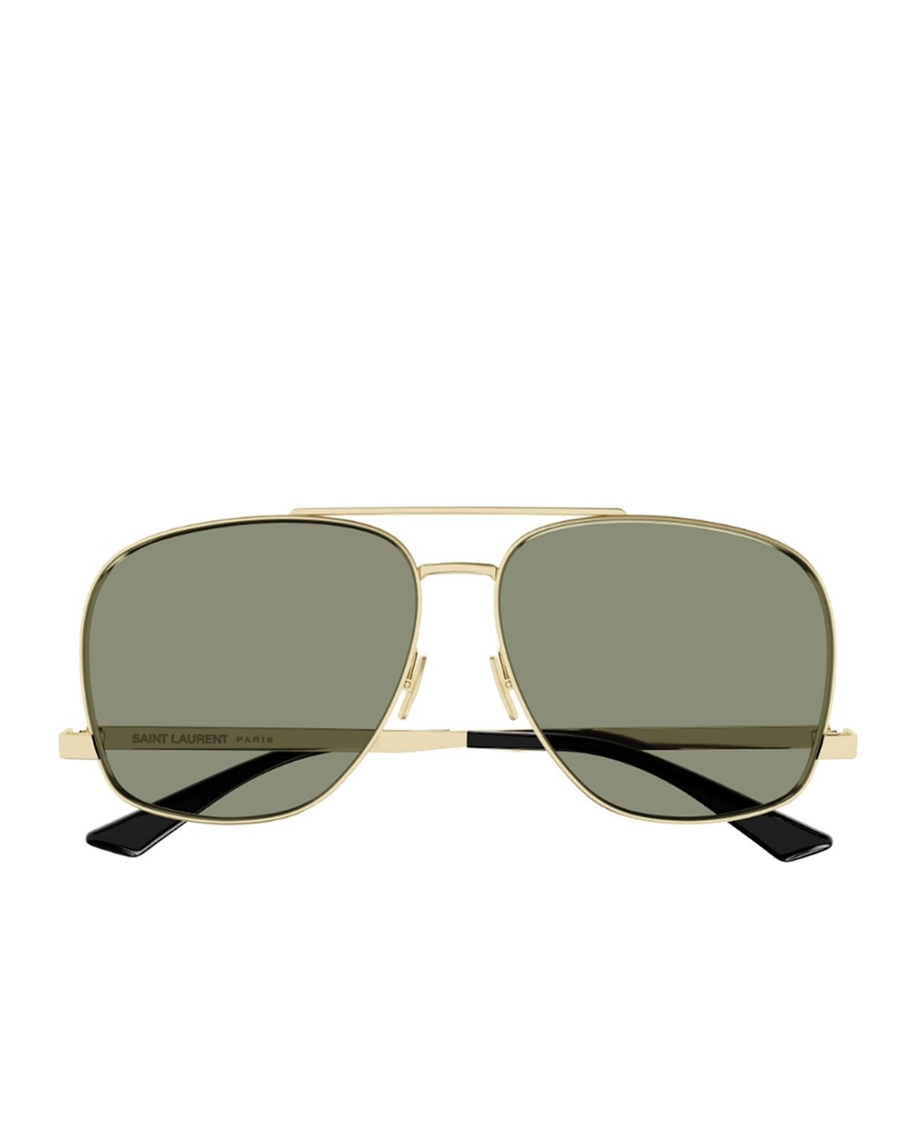Солнцезащитные очки Saint Laurent SL 653 LEON-003, золотой цвет • Купить в интернет-магазине Kameron