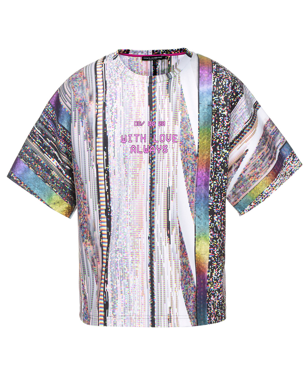 Футболка Dolce&Gabbana G8NR1T-HU7J2, разноцветный цвет • Купить в интернет-магазине Kameron
