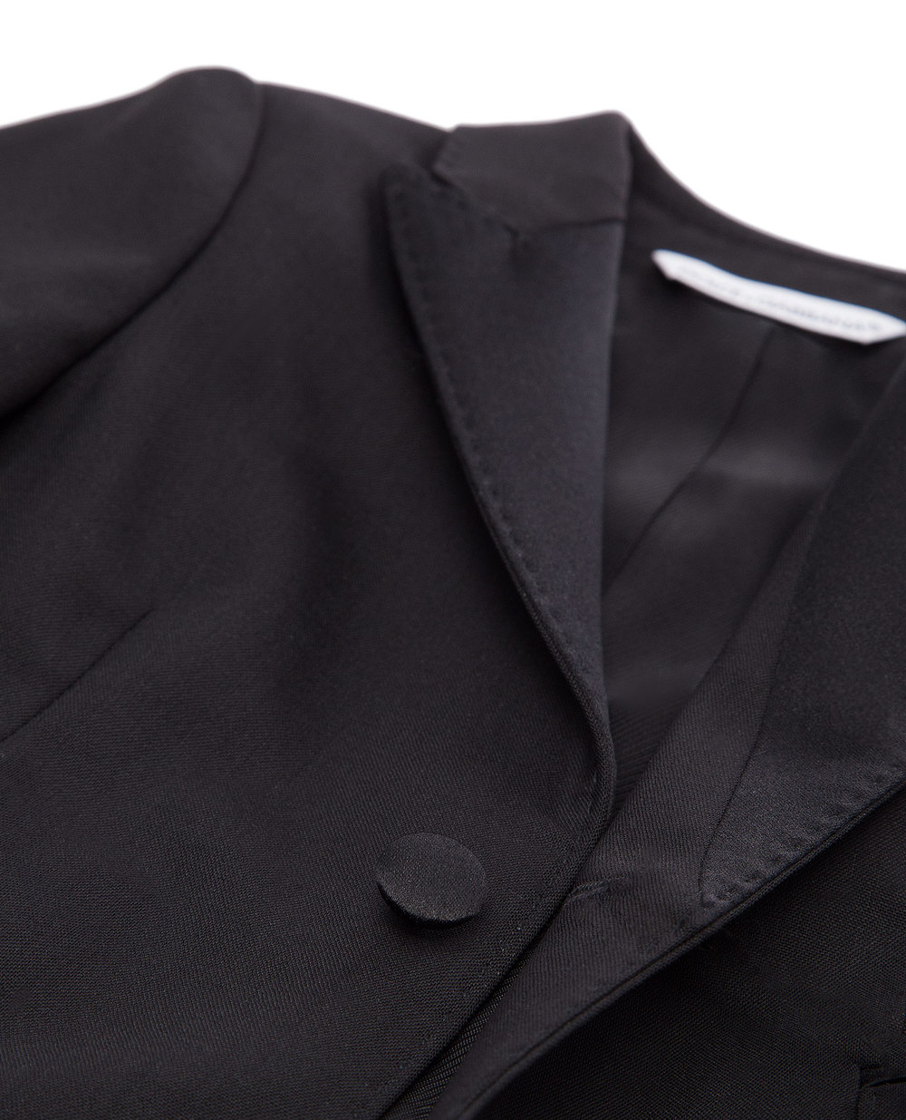 Дитячий вовняний костюм (піджак, штани) Dolce&Gabbana Kids L11U49-FUBBG, чорний колір • Купити в інтернет-магазині Kameron