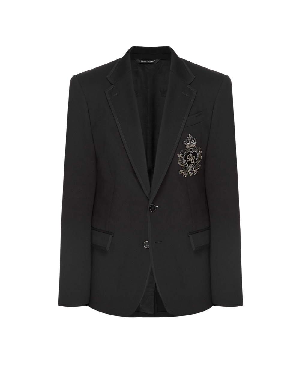 Пиджак Dolce&Gabbana G2MR5Z-FUGI2, черный цвет • Купить в интернет-магазине Kameron