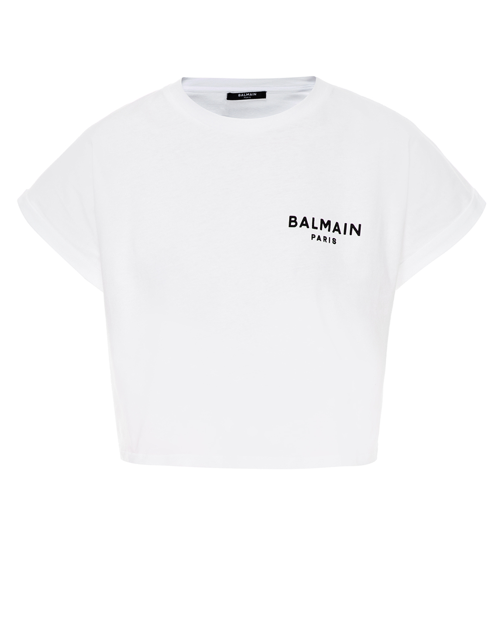 Футболка Balmain XF1EE005BB01, белый цвет • Купить в интернет-магазине Kameron