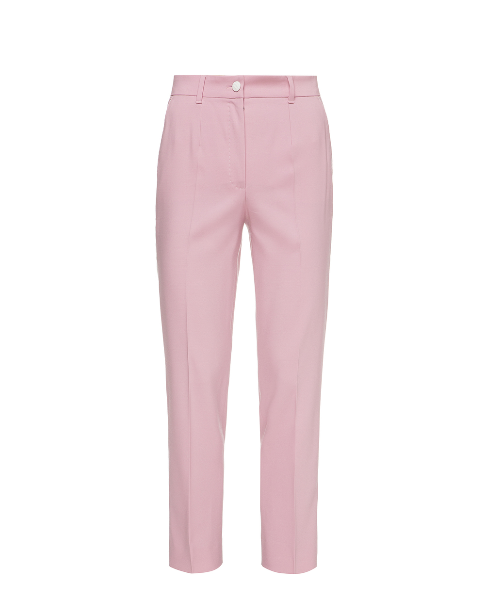 Шерстяные брюки Dolce&Gabbana FTBPAT-FUBAJ, розовый цвет • Купить в интернет-магазине Kameron