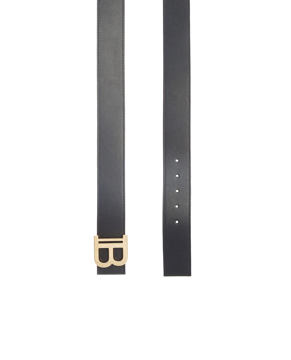 Кожаный ремень Balmain WN1WJ002LVTL, черный цвет • Купить в интернет-магазине Kameron