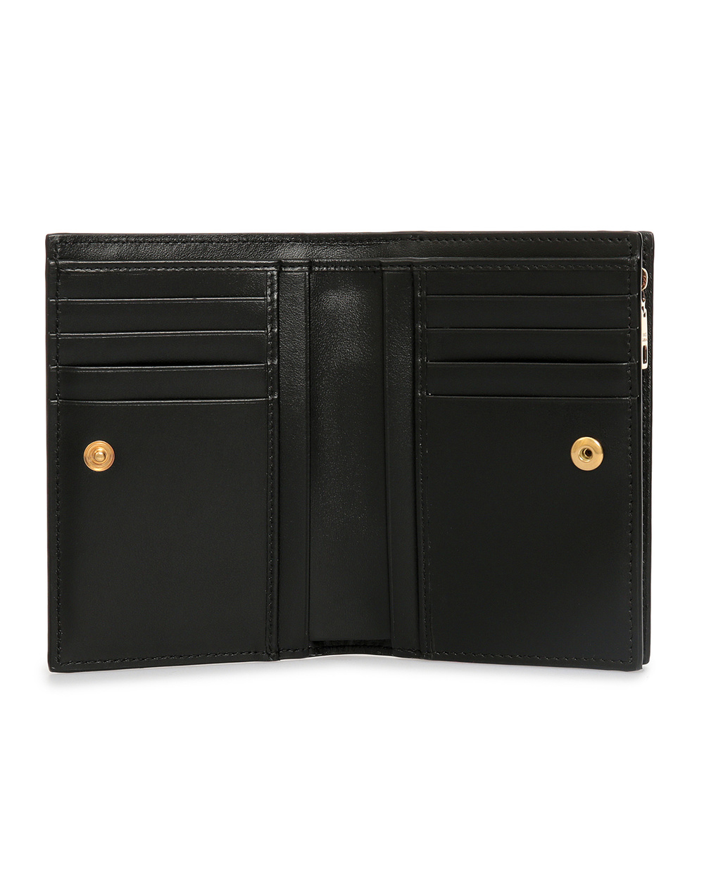 Шкіряний гаманець Dolce&Gabbana BI2697-AX121, чорний колір • Купити в інтернет-магазині Kameron