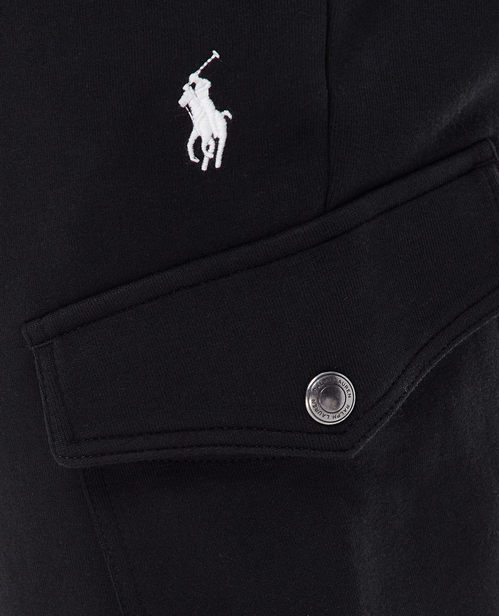 Спортивные брюки (костюм) Polo Ralph Lauren 710881522004, черный цвет • Купить в интернет-магазине Kameron