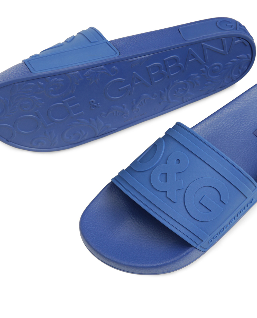 Слайдери Dolce&Gabbana CS1786-AX389, синій колір • Купити в інтернет-магазині Kameron
