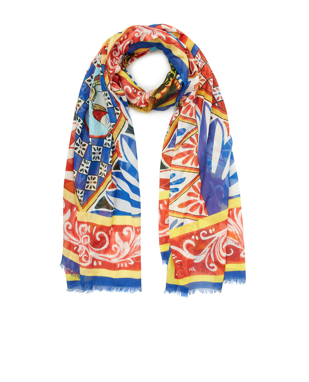 Шарф Dolce&Gabbana O4A01J-HP532, разноцветный цвет • Купить в интернет-магазине Kameron