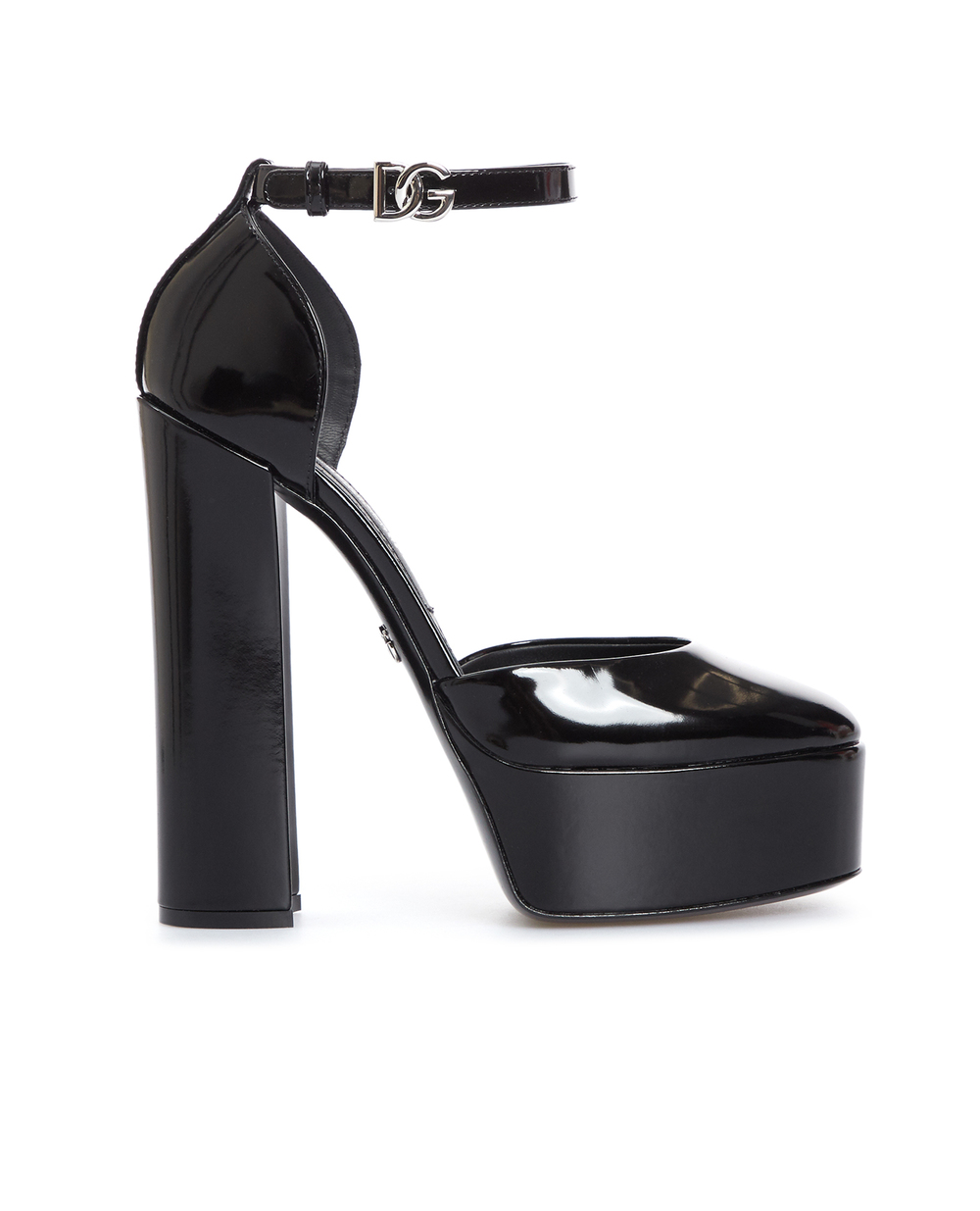 Шкіряні туфлі Dolce&Gabbana CD1727-A1037, чорний колір • Купити в інтернет-магазині Kameron