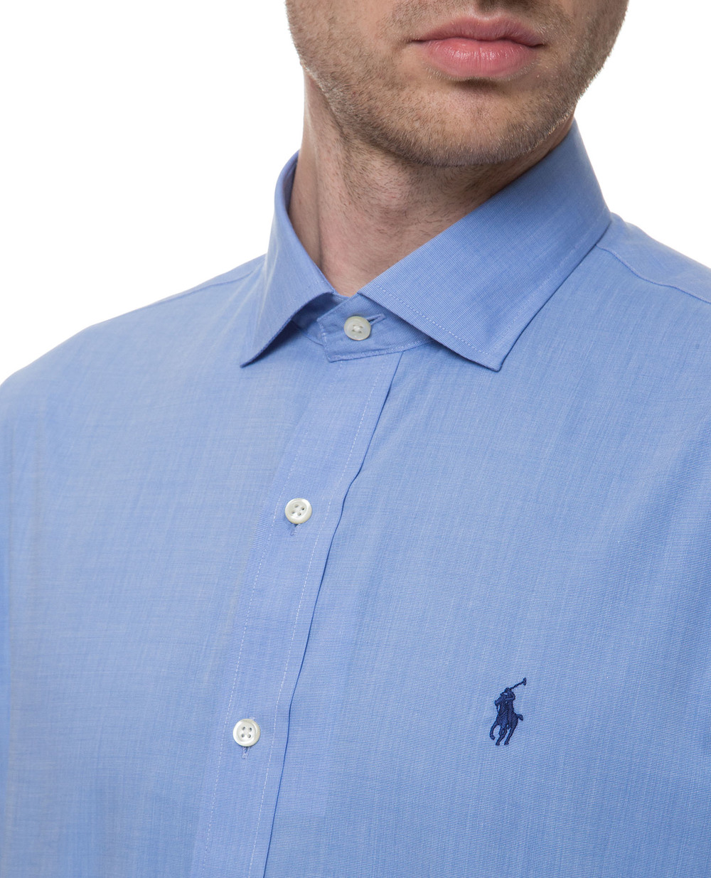 Рубашка Polo Ralph Lauren 712722193002, голубой цвет • Купить в интернет-магазине Kameron