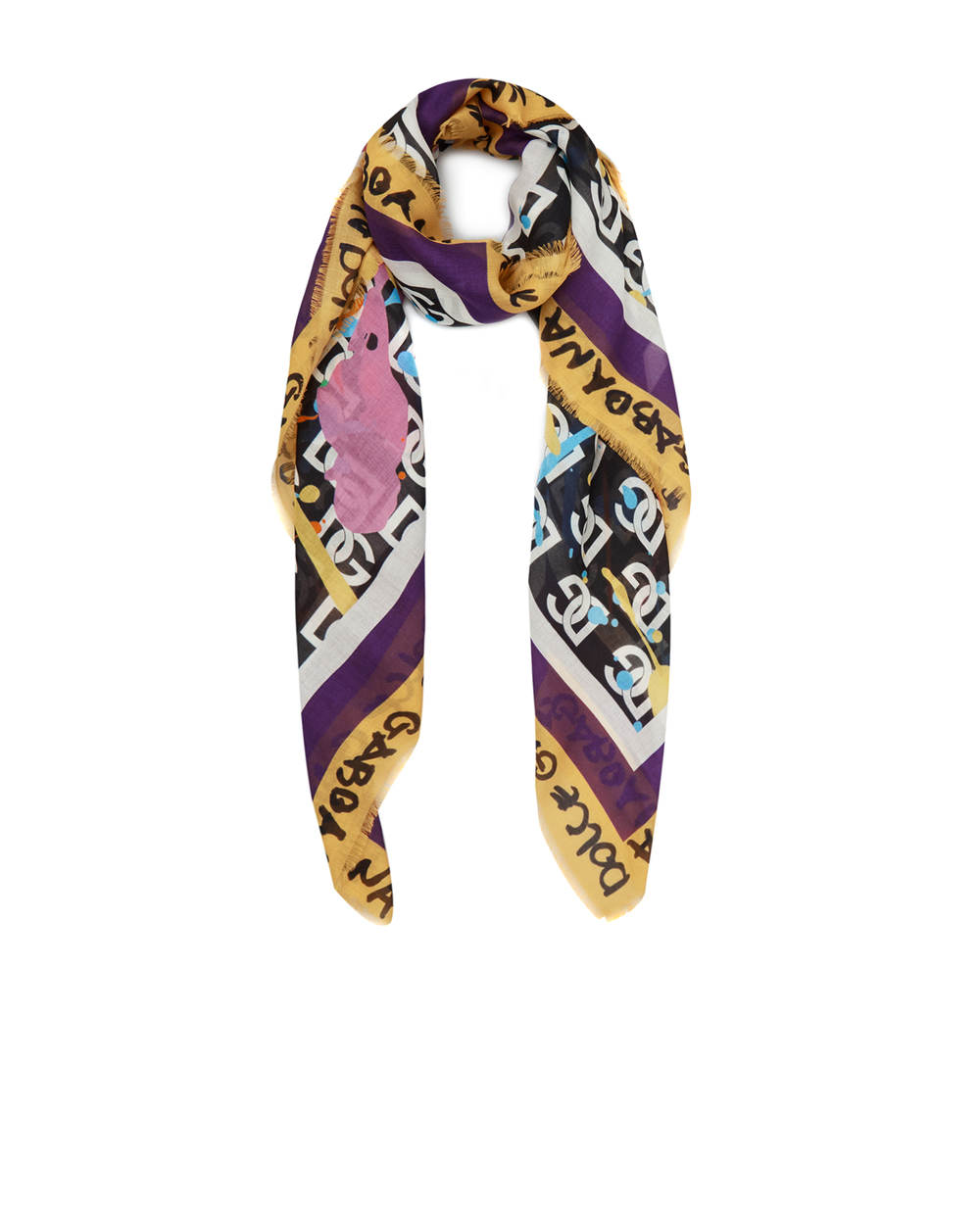 Платок Dolce&Gabbana FS247A-FP3CX, разноцветный цвет • Купить в интернет-магазине Kameron