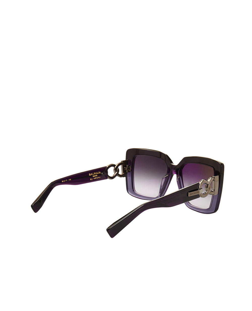 Сонцезахисні окуляри Balmain BPS-105C-56, фіолетовий колір • Купити в інтернет-магазині Kameron