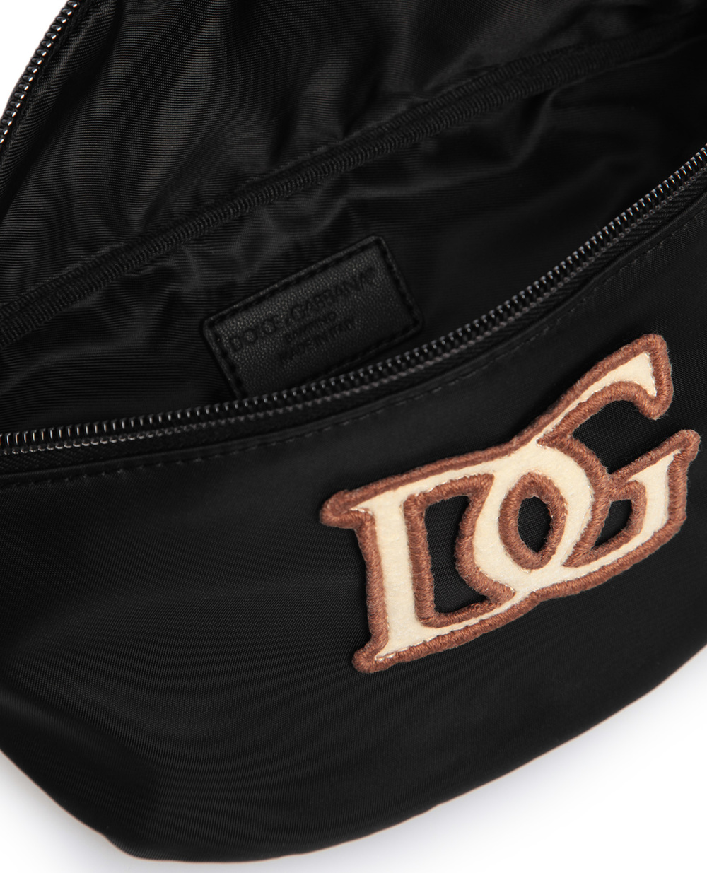 Поясна сумка Dolce&Gabbana EM0072-AV002, чорний колір • Купити в інтернет-магазині Kameron
