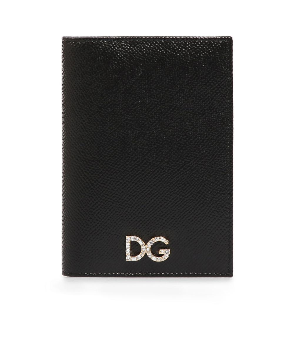 Кожаная обложка для документов Dolce&Gabbana BI2215-AU771, черный цвет • Купить в интернет-магазине Kameron