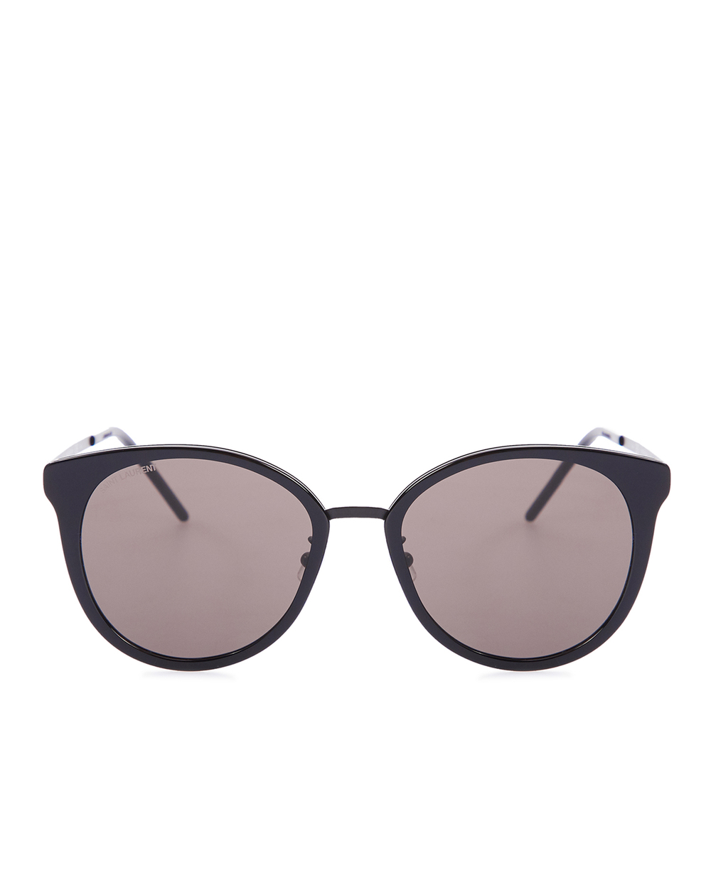 Солнцезащитные очки Saint Laurent SL 446/F SLIM-001, черный цвет • Купить в интернет-магазине Kameron