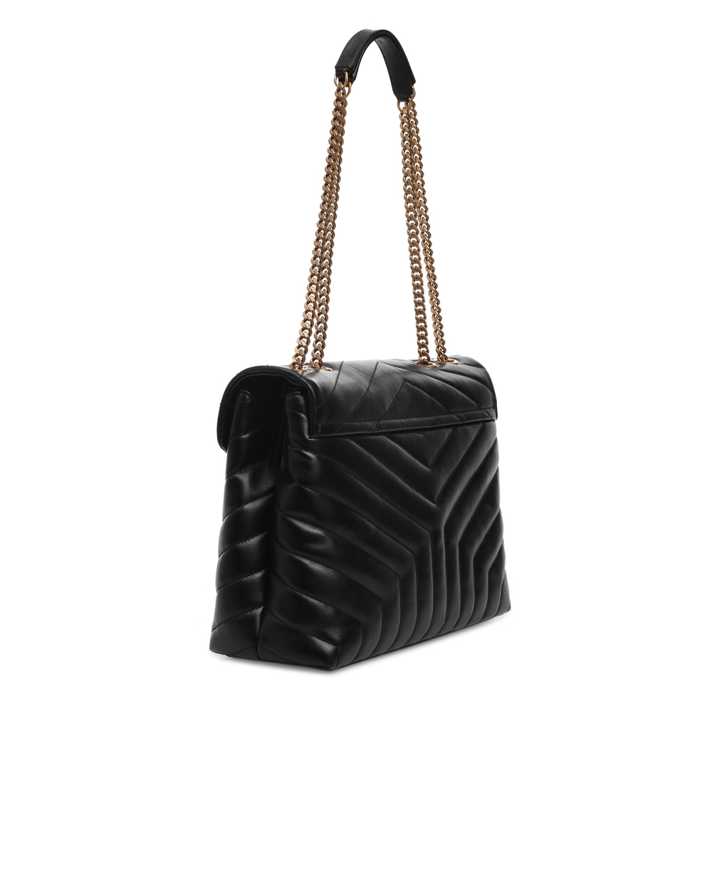 Кожаная сумка Loulou Medium Saint Laurent 574946-DV727-, черный цвет • Купить в интернет-магазине Kameron