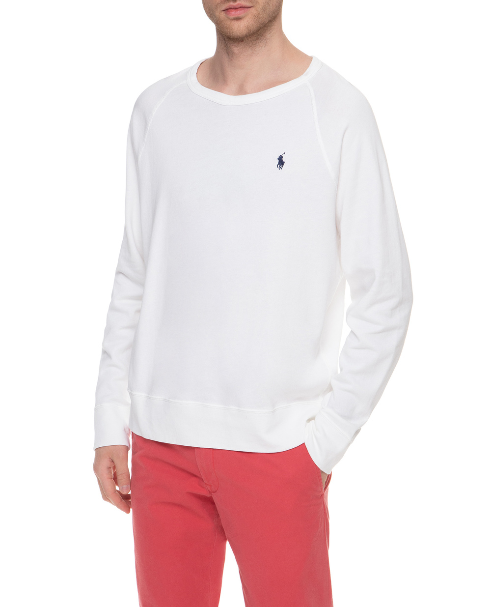 Світшот Polo Ralph Lauren 710644952011, білий колір • Купити в інтернет-магазині Kameron