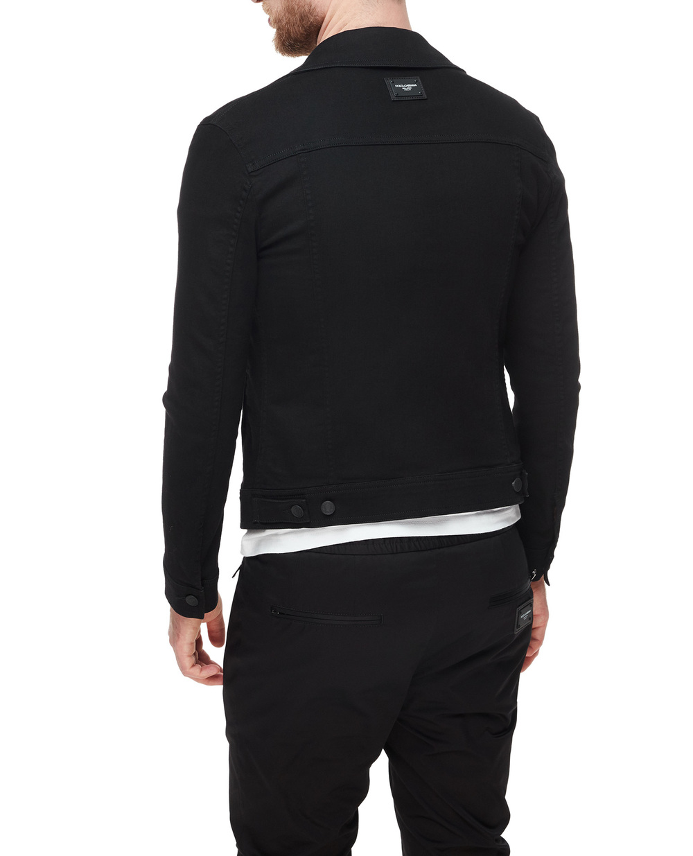 Джинсовая куртка Dolce&Gabbana G9VZ8D-G8CN9, черный цвет • Купить в интернет-магазине Kameron
