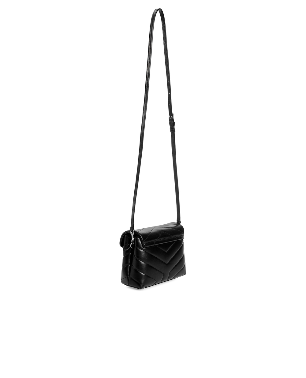 Кожаная сумка Loulou Toy Saint Laurent 678401-DV706, черный цвет • Купить в интернет-магазине Kameron