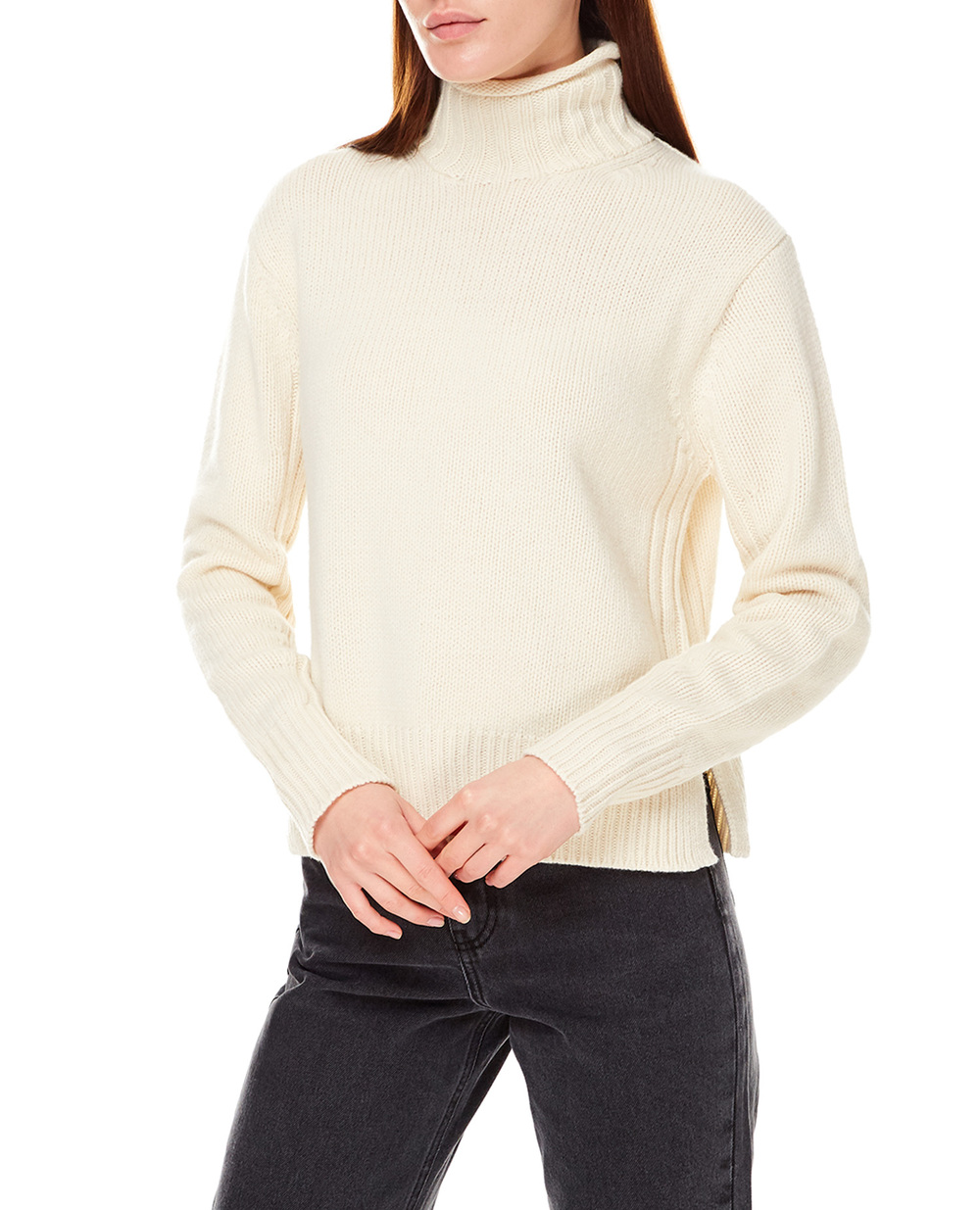 Вовняний светр Polo Ralph Lauren 211780367002, білий колір • Купити в інтернет-магазині Kameron