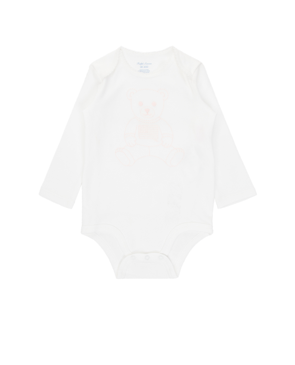 Дитячий боді Polo Ralph Lauren Kids 310682711001, білий колір • Купити в інтернет-магазині Kameron