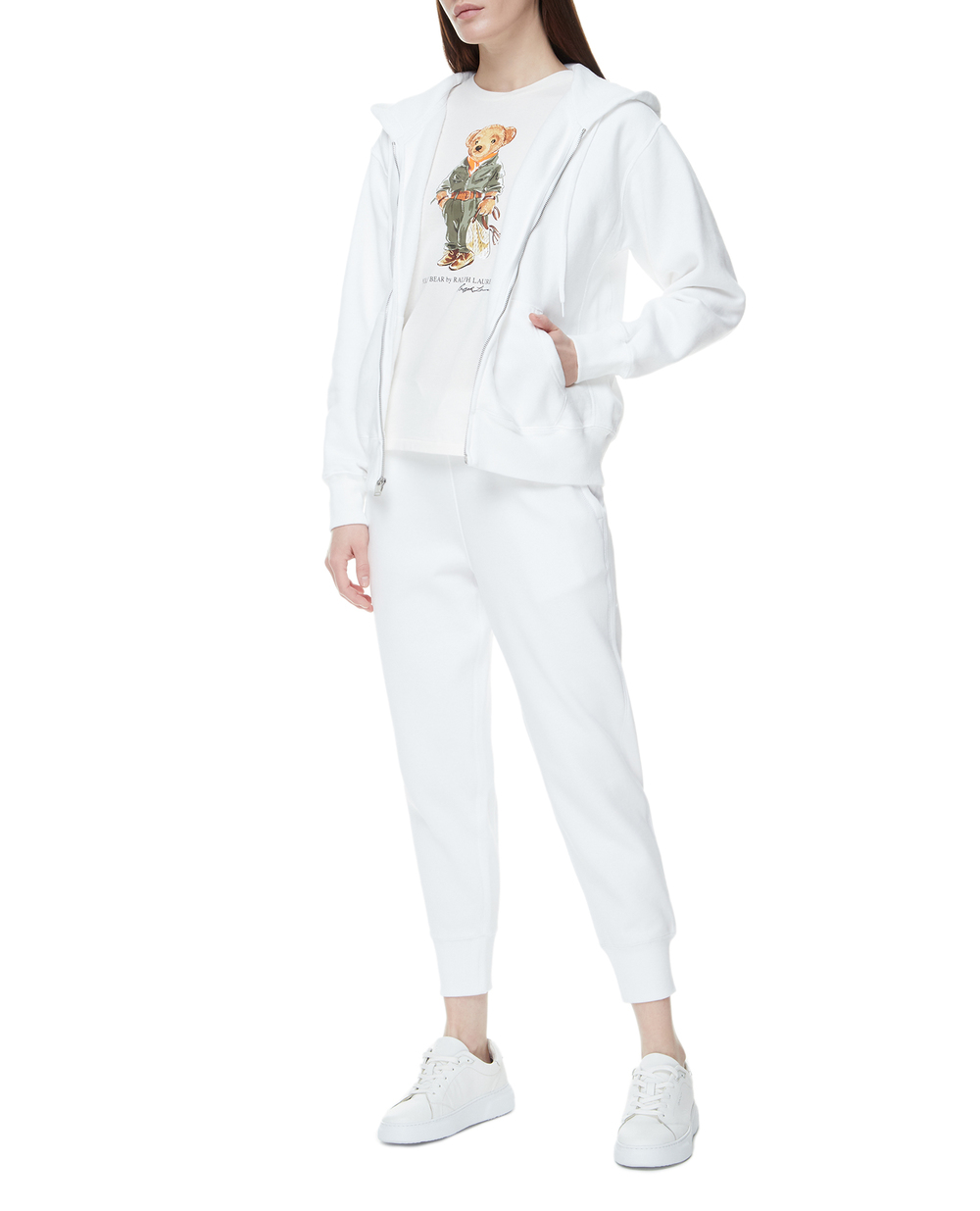 Худі Polo Ralph Lauren 211794396002, білий колір • Купити в інтернет-магазині Kameron