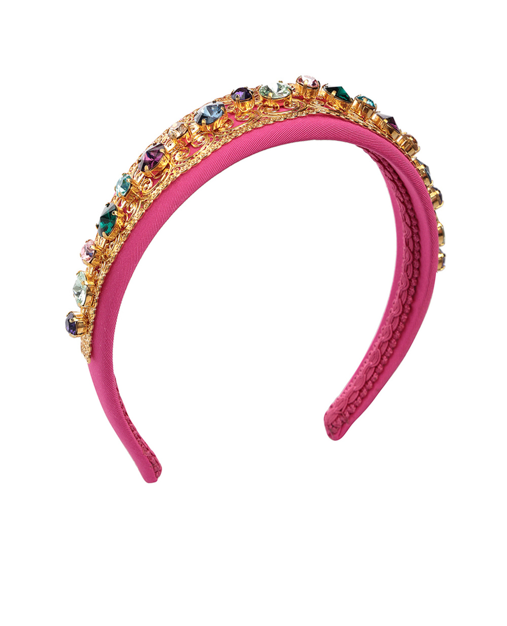 Обруч Dolce&Gabbana WHK8J2-W1111, рожевий колір • Купити в інтернет-магазині Kameron