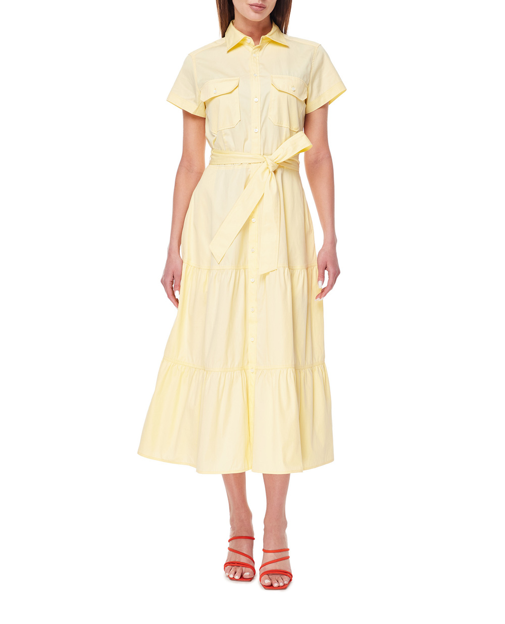 Сукня Polo Ralph Lauren 211904864001, жовтий колір • Купити в інтернет-магазині Kameron