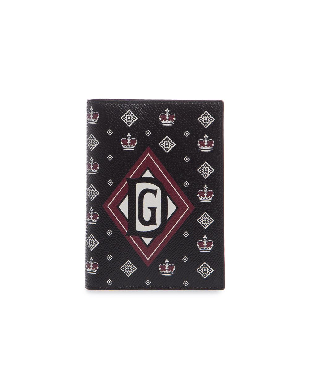 Шкіряна обкладинка для документів Dolce&Gabbana BP2215-AK443, чорний колір • Купити в інтернет-магазині Kameron