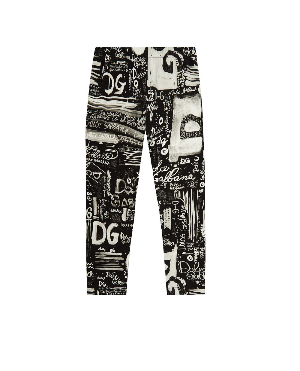Леггинсы Dolce&Gabbana Kids L5JP5B-FSGXY-B, черный цвет • Купить в интернет-магазине Kameron