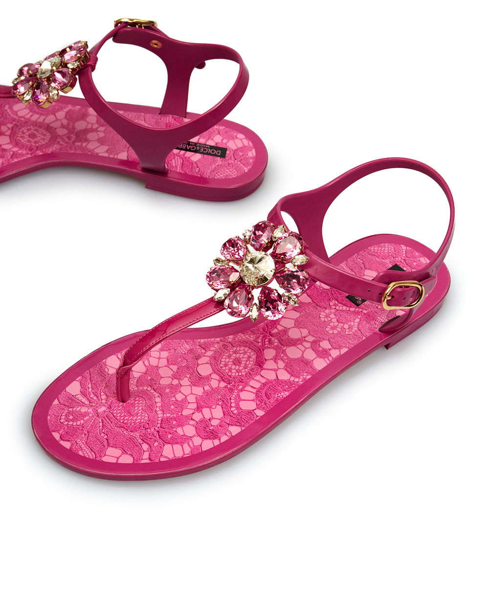 Сандалії Dolce&Gabbana CW0094-AU565, рожевий колір • Купити в інтернет-магазині Kameron