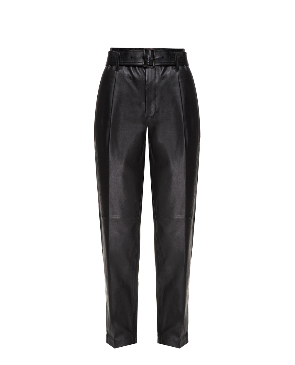 Шкіряні штани Polo Ralph Lauren 211765302001, чорний колір • Купити в інтернет-магазині Kameron