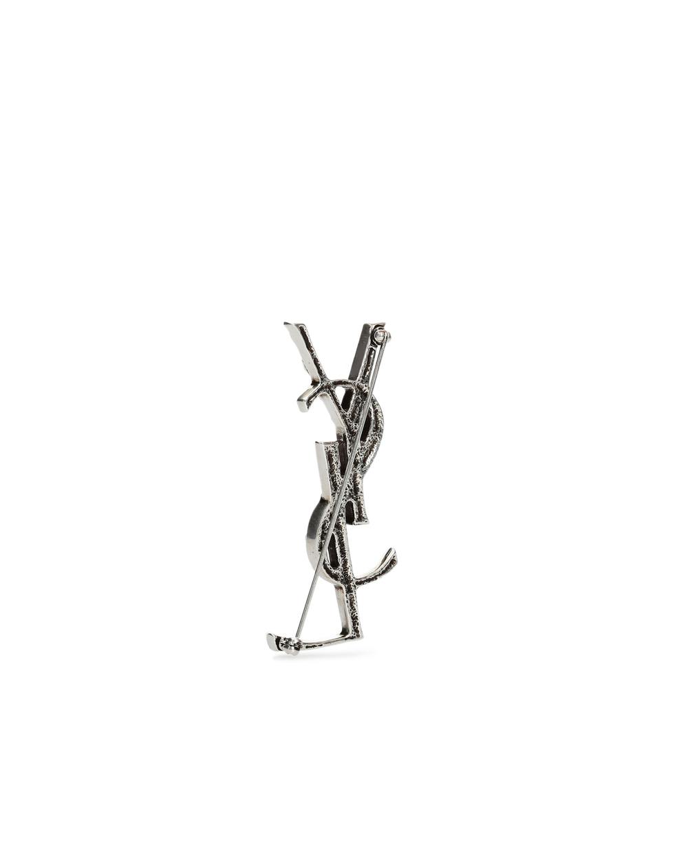 Брошка Saint Laurent 470371-Y1500-, срібний колір • Купити в інтернет-магазині Kameron